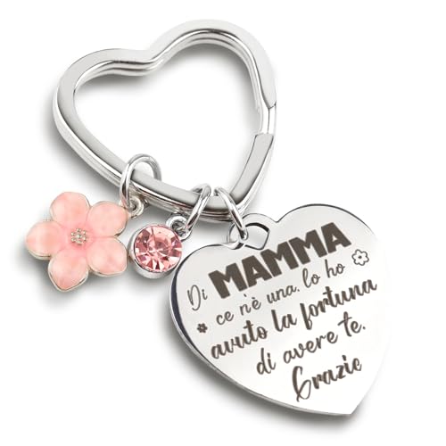 SHIYOUO Cadeaux de maman porte-clés fête des mères pendentif gravé vous voulez bien maman cadeaux porte-clés cadeau anniversaire maman cadeau cadeau anniversaire maman cadeau cadeau cadeau