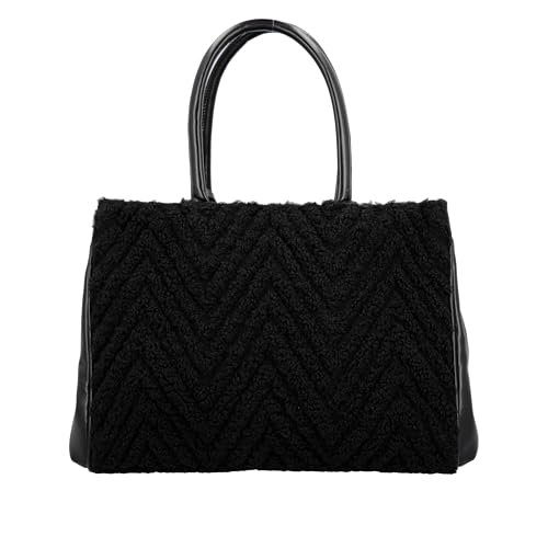 Sac shopping Remonte femme noir Q0724, le grand cabas idéal pour le travail et les cours
