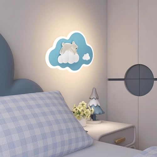 Apliques de pared infantil con mando para el dormitorio de los niños 7