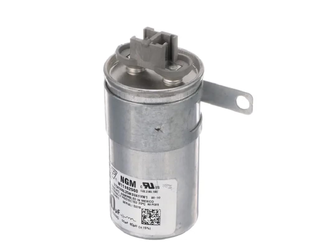 Generic Fits Whirlpool 315R506L25M33A1VW1 Capacitor Run 250 Volt 50/60HZ 50uF, Washer
