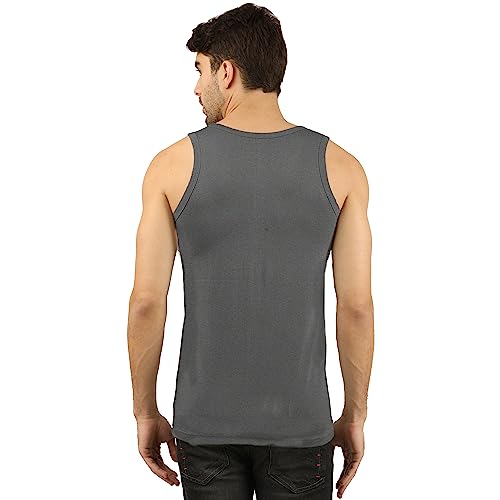 Image of JUGULAR Men's Regular Fit Cotton Printed Vest