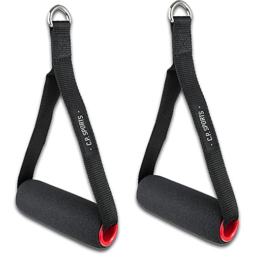 C.P.Sports Einhandgriff 2X gepolstert, 1 Paar für Kabelzugturm