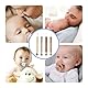4 Stück Schnullerband, Bibs Schnullerkette Nuckelkette Pacifier Chain Schnullerkette Holz Für Mam Schnuller