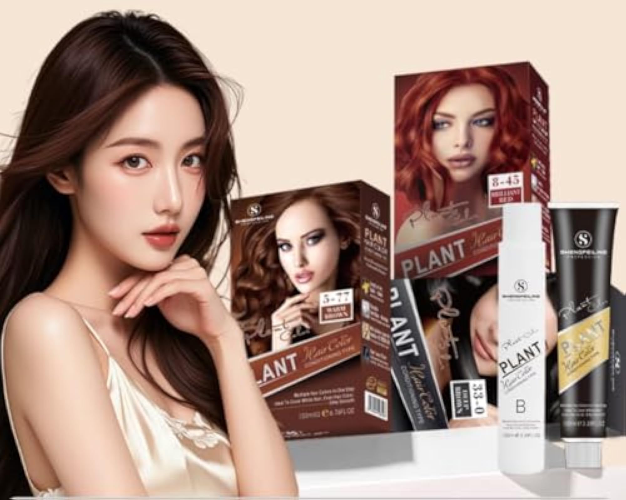 Plant Based Natural Hair Colour, Long Lasting, Gift for Her