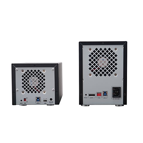Gabinete RAID 4 Bahías para Discos 2.5" y 3.5" USB 3.0 miniatura 5