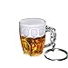 SUPVOX Portachiavi in Resina a Forma Di Boccale Di Birra Con Schiuma, Decorazione Per Borsa E Chiavi, Regalo Ideale Per Amanti Della Birra immagine