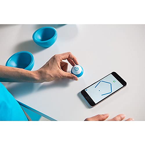 Image of Sphero Mini Blue : The App-Controlled Robot Ball (Blue) | Educational coding and playing, Bluetooth connectivity, interactive and fun learning, ages 8+