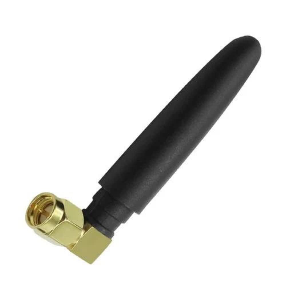 NISTECH 2.5dbi Whip Antenna with Right Angle Fixed Whip Rubber Duck Omni Use for WiFi - 1pc.-picture-26
