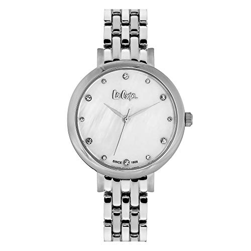 Lee Cooper Femme Analogue Quartz Montre avec Bracelet en Métal LC06475.330