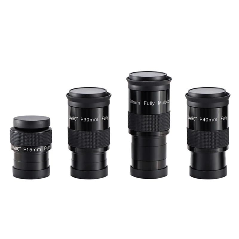 Ocular Gran Angular de 2 Pulgadas para telescopios astronómicos de aluminio 15mm a 40mm 2