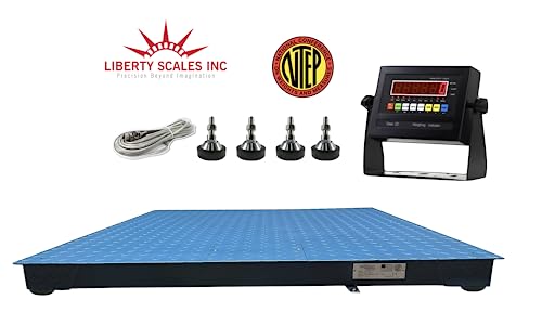 Báscula industrial digital Liberty LS-800 2’x2’ 1000 lbs miniatura 3