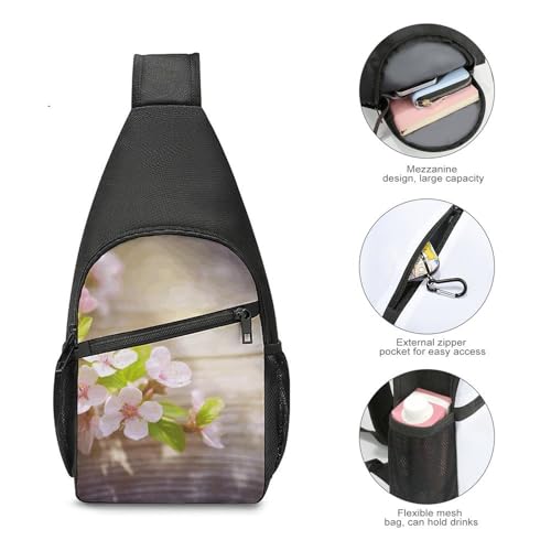 Sling Bag para Mujer y Hombre Mochila Cruzada Pequeña miniatura 4