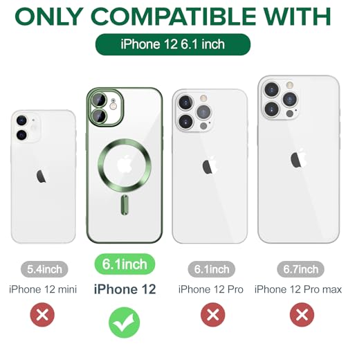 Coque transparente iPhone 12 chic à bords plaqués de luxe - 7