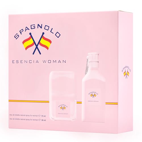 SPAGNOLO - Esencia Woman 75 ml + 30 ml, Estuche de Regalo Mujer...