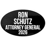 Ron Schutz for Attorney General 2026 Sticker Car Bumper Minnesota Voting Elections Candidate Race