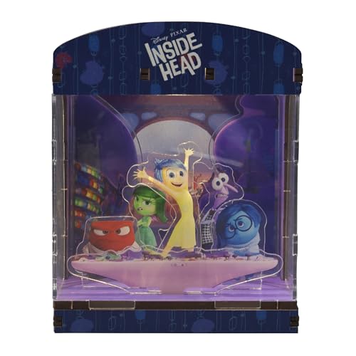 ��̂܂�(Yanoman) HAKOBEYA ����C���e���A�L�b�g Disney �f�B�Y�j�[ �C���T�C�h�E�w�b�h �g�ݗ��Ď� LED���C�g���j�b�g�t �~�j�C���e���A �����T�C�Y(��H9.5×W7.5×D6cm) 516-44