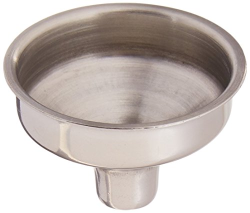 Visol Stainless Steel Flask Funnel,Chrome,Pack of 1