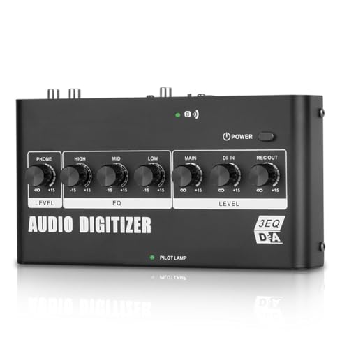 Kcvzitrds Amplificateur de DéCodeur Audio NuméRique à Analogique Coaxial Optique à 3EQ Amplificateur Analogique Optique NuméRiseur Audio NuméRique