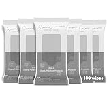 Swanky Stainless Steel Cleaner Wipes - Grime & Grease Remover Kitchen Cleaning Supplies - Clean & Shine, For Stove Top, Refrigerator, Sink, Oven, & Household Appliances - Soft Wipes, 180 Count