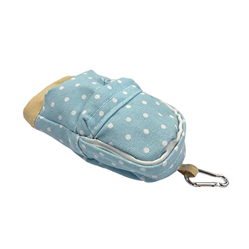 Image of Wrapables Mini Backpack Pencil Case Pouch, Blue