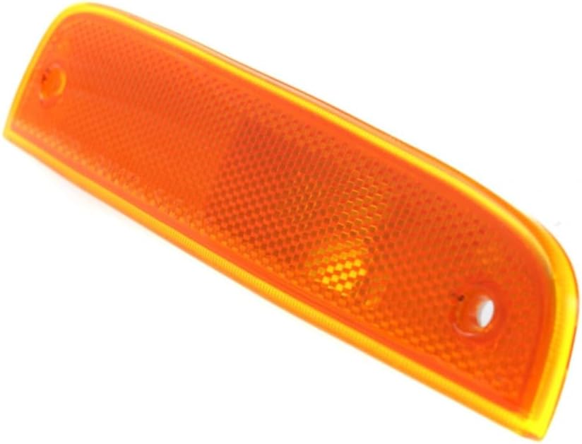 CarLights360 Side Marker Light For 1997-2001 Jeep Cherokee Pair Driver and Passenger Side Lens and Housing Only CH2550118, CH2551118 | 55055147, 55055146