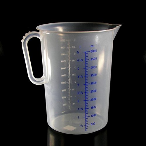 Verre doseur en PP Transparent 5 l