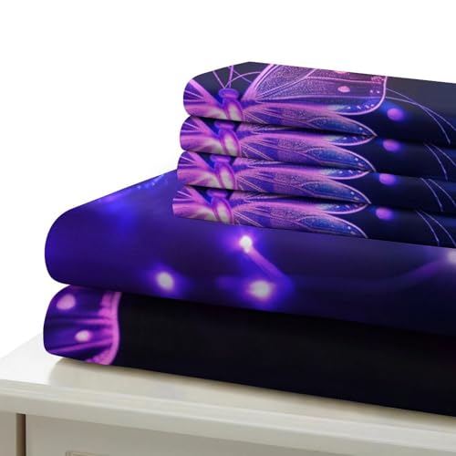 Housse de couette fermeture éclair lion 260x220 parure lit microfibre facile à laver - 7