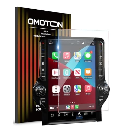 OMOTON Screen Protector for Dodge Ram 1500-3500 2019-2026, 12 inch | 9H…