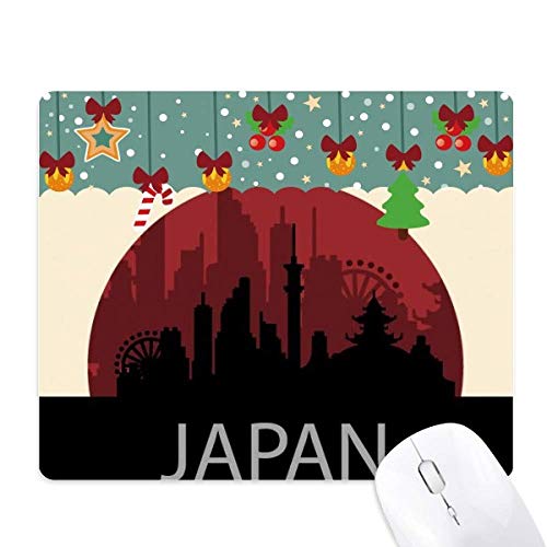 Tapis de souris silhouette japonaise en caoutchouc avec finitions élégantes
