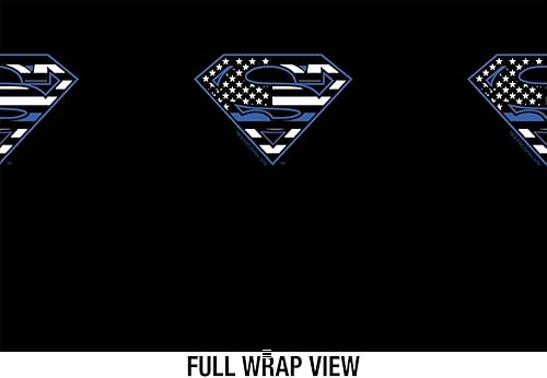 Miniatura 3 de Superman OFFICIAL - Botella de agua aislada de 18 onzas, resistente a fugas, de acero inoxidable aislado al vacío con tapa de bucle 2 en 1, diseño