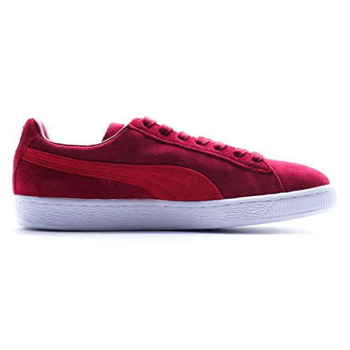 Image of PUMA Men's Suede Classic + Lace-Up Fashion Sneaker, Rio Red /High Risk Red, 11.5 M US