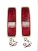 A-Team Performance - Tail Light and Brake Lens Set - Compatible with 69-75 D-Series Truck 70-78 International Scout II