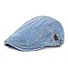 Newsboy Cap Adjustable Fashion Denim Sun Cap Men Women Casual Hat Breathable Summer Autumn Berets Hat