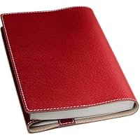 Amazon | ブックカバー 四六判 本革 【厚い本でも使用可能／ギフト