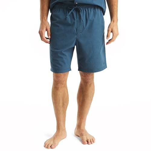 Nautica Men's Sustainably Crafted Poplin Sleep Short