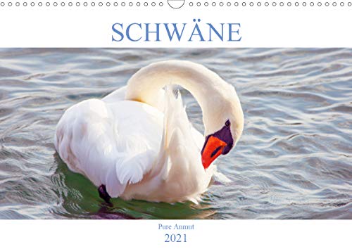 Télécharger Schwäne - Pure Anmut (Wandkalender 2021 DIN A3 quer) Francais PDF