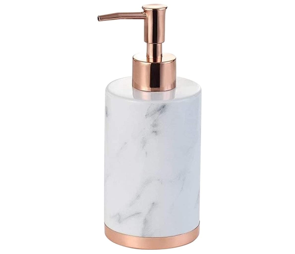 Dosatore Sapone Dispenser Sapone Dispenser di Sapone in Ceramica Dispenser di Sapone Liquido Ricaricabile per Bagno Decorativo Erogatore Sapone
