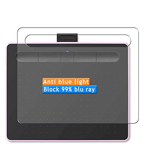 Vaxson 3 Unidades Protector de Pantalla Anti Luz Azul, compatible con Wacom Pen tablet Intuos Small...