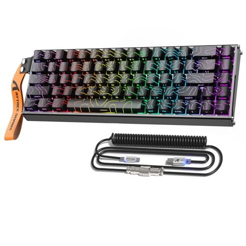 Clavier filaire RGB gaming ATTACK SHARK X68MAX HE pour setup
