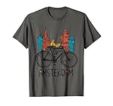 Amsterdam Shirt - Vintage Retro Holland Fahrrad Geschenk