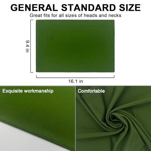 WOXVM 2 Pack Neck Gaiter Face Mask Breathable Sun Cooling Balaclava Versatile Bandana Tube Neck Scarf Gator Face Cover Summer UV Protection Headwear for Men Women Outdoor Sports