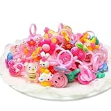 24 Pcs Cute Kids' Rings – Fun, Colorful, and Perfect for Little Hands