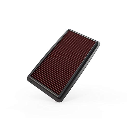 K&N Engine Air Filter: Increase Power & Acceleration, Washable, Premium, Replacement Car Air Filter: Compatible with 2007-2009 Acura MDX, 33-2383
