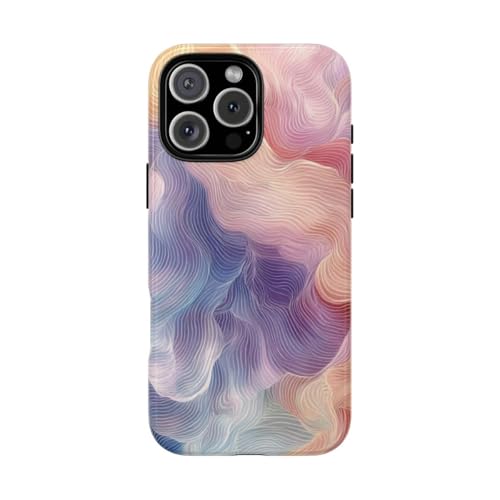 Coque rigide brillante iPhone 16 Pro Max design artistique premium