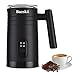 Baeskii Milk Frother, 4-in-1 Electric Milk Steamer, Automatic Hot and Cold Foam Maker and Milk Warmer for Latte, Cappuccinos, Macchiato, 400W (2025 NEWEST Black)