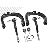 Replacement Parts for 6pcs Front LH&RH Upper Control Arm Tie Rod End for GMC Envoy Buick Chevy