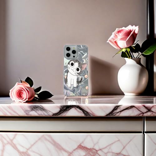 WOKEZ Fodral till Samsung Galaxy A54 5G - Kattunge Mönster