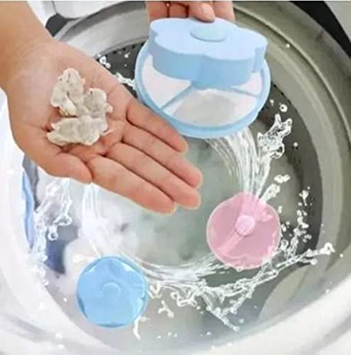 1x Coletor Flutuante De Pelos Fiapos Para Máquina De Lavar Envio Imediato