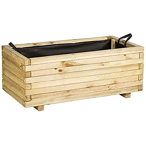Catral Jardinera Rectangular 100X50X40 CM Madera DE Pino