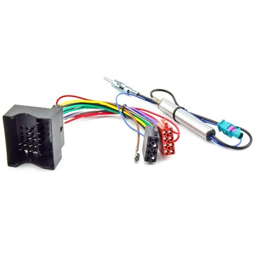 Sound-way - Adapter radia ISO do samochodowego stereo, wiązki przewodów, adapter wtykowy kompatybilny z Opel, Vauxhall
